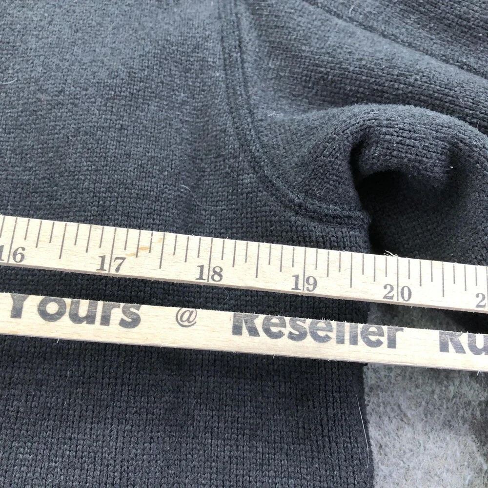 The North Face Jacket Mens Medium Gray Fleece Full Zip Sherpa Outdoor Hiking